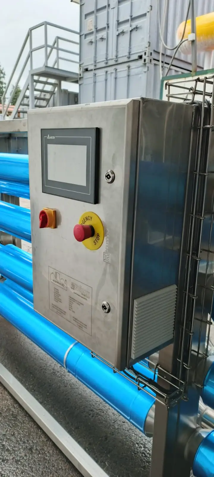 Sistema Intercambiador Multitubular de Temperatura – Tipo Shell and Tubes